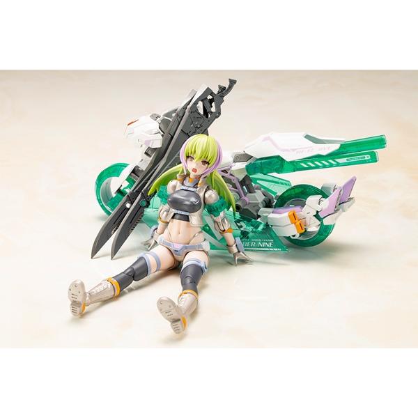 フレームアームズ・ガール ウィルバーナイン ベリルアーマーカスタム FG186 プラモデル コトブキヤの画像