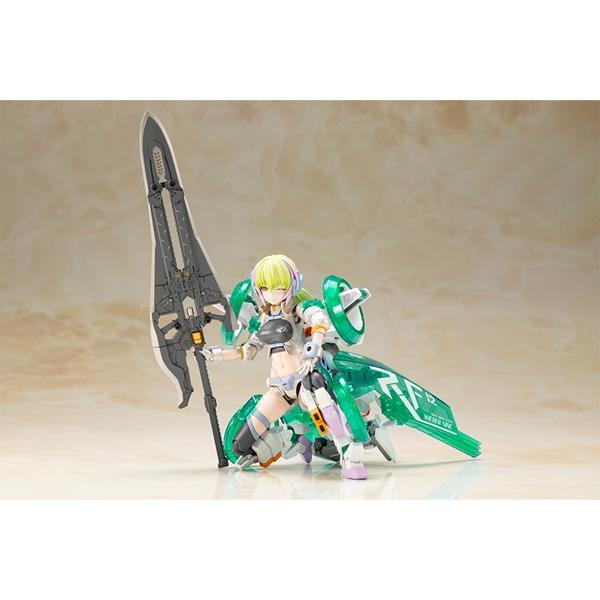 フレームアームズ・ガール ウィルバーナイン ベリルアーマーカスタム FG186 プラモデル コトブキヤの画像