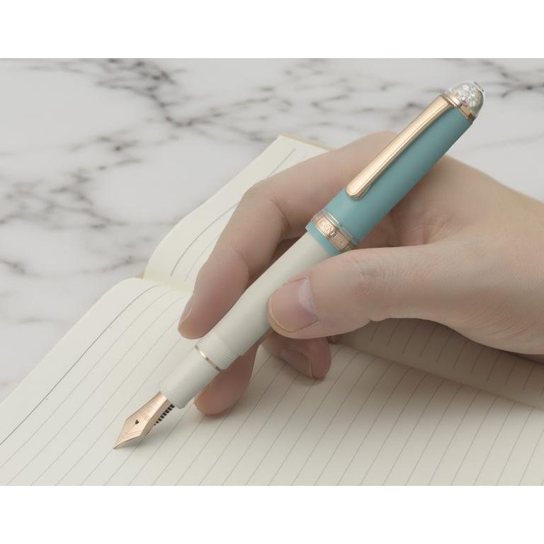 プラチナ万年筆 #3776 センチュリー ブルーバード シェイプ・オブ