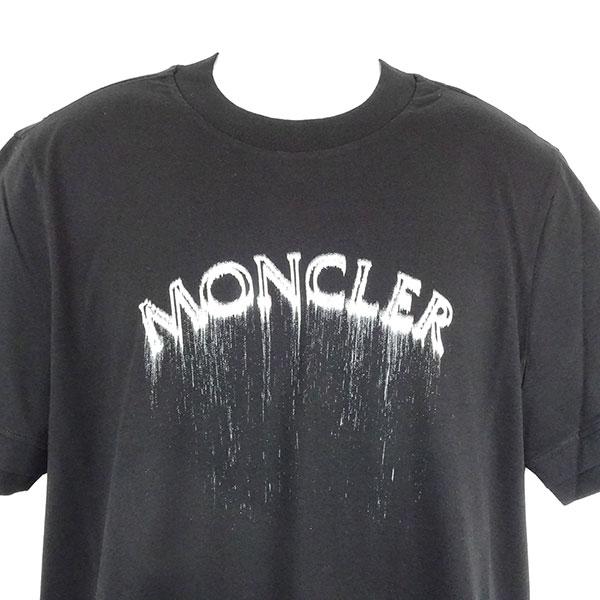 モンクレール Tシャツ メンズ 8C00002 89A17 999 ブラック S MONCLER モンクレール Tシャツ メンズ 8C00002 89A17 999