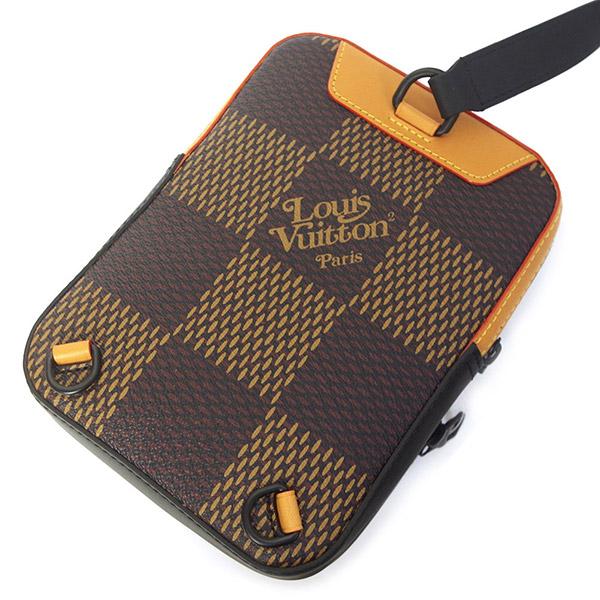 最高の品質の メンズ バッグ Nigo ルイヴィトン 限定品 ショルダーバッグ クロスボディ ルイヴィトン Nigoコラボ Louis ブラウン N アマゾン スリングバッグ Vuitton バッグ