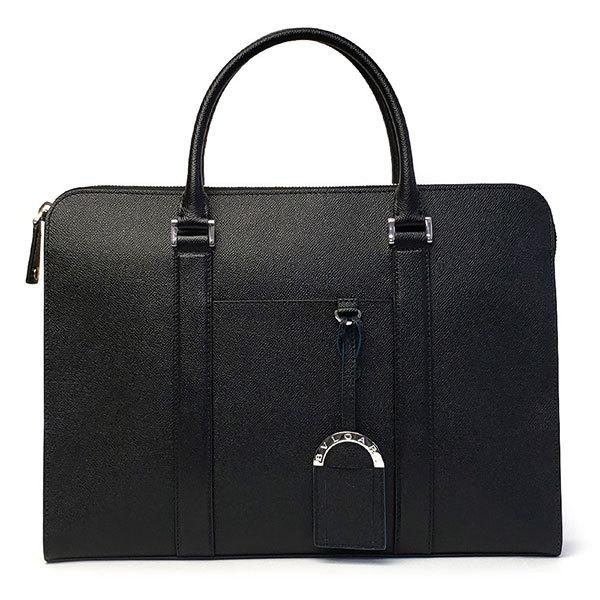 直送商品 ブラック ブリーフケース Man Bvlgari メンズ バッグ ブルガリ サイズ対応 ビジネスバッグ マン ブルガリ ブルガリ ビジネスバッグ Affaires Sociales Gouv Cg