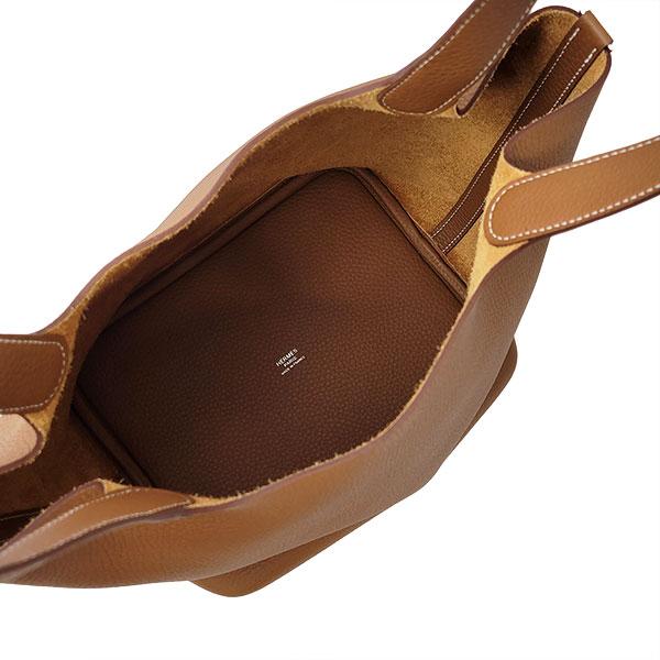 ピコタン エルメス PM 18cm HERMES トリヨンクレマンス ゴールド ピコタン エルメス PM 18cm HERMES トリヨンクレマンス ゴールド