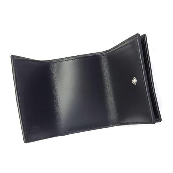 トレンドフェンディ 財布 メンズ F0QA1 7M0280 FENDI AGR0 パイソン ブラック 財布、帽子、ファッション小物 