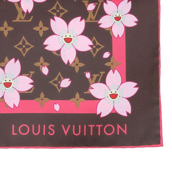 LOUIS VUITTON ルイヴィトン スカーフ LV × 村上隆 カレ70 LOUIS VUITTON ルイヴィトン スカーフ LV × 村上隆 カレ70