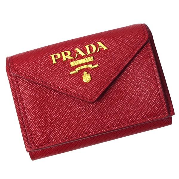 黒 桜古典 PRADA プラダ 財布 レディース PRADA 1MH021 SAFFIANO METAL