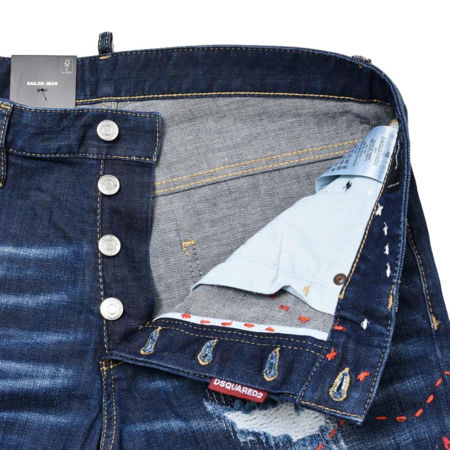 SALE40】DSQUARED2 / ディースクエアード SAILOR JEANセーラー ジーン