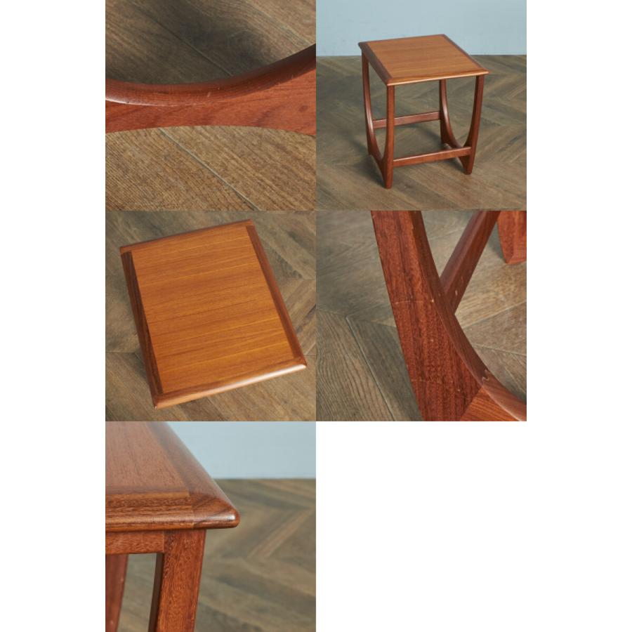 イギリス ヴィンテージ G-PLAN Astro チーク ネストテーブル