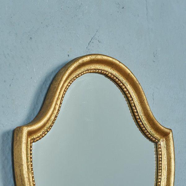 アンティークウォールミラー ベルギー製 ゴールド