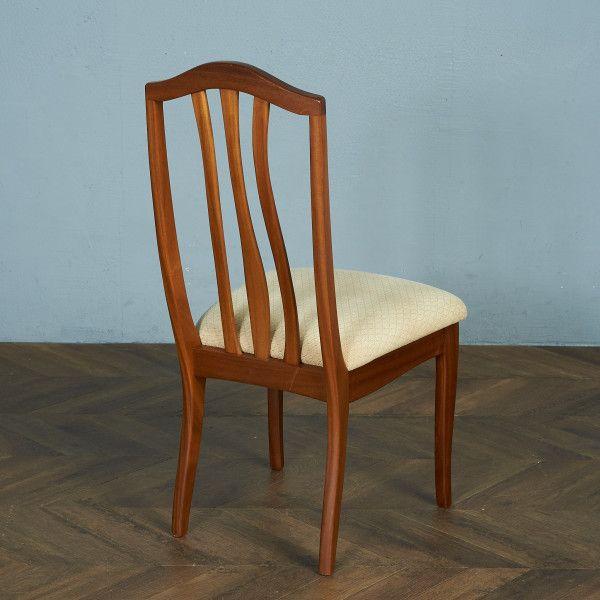 英国ヴィンテージ ダイニングチェア 英国 スラットバック 木製 イス