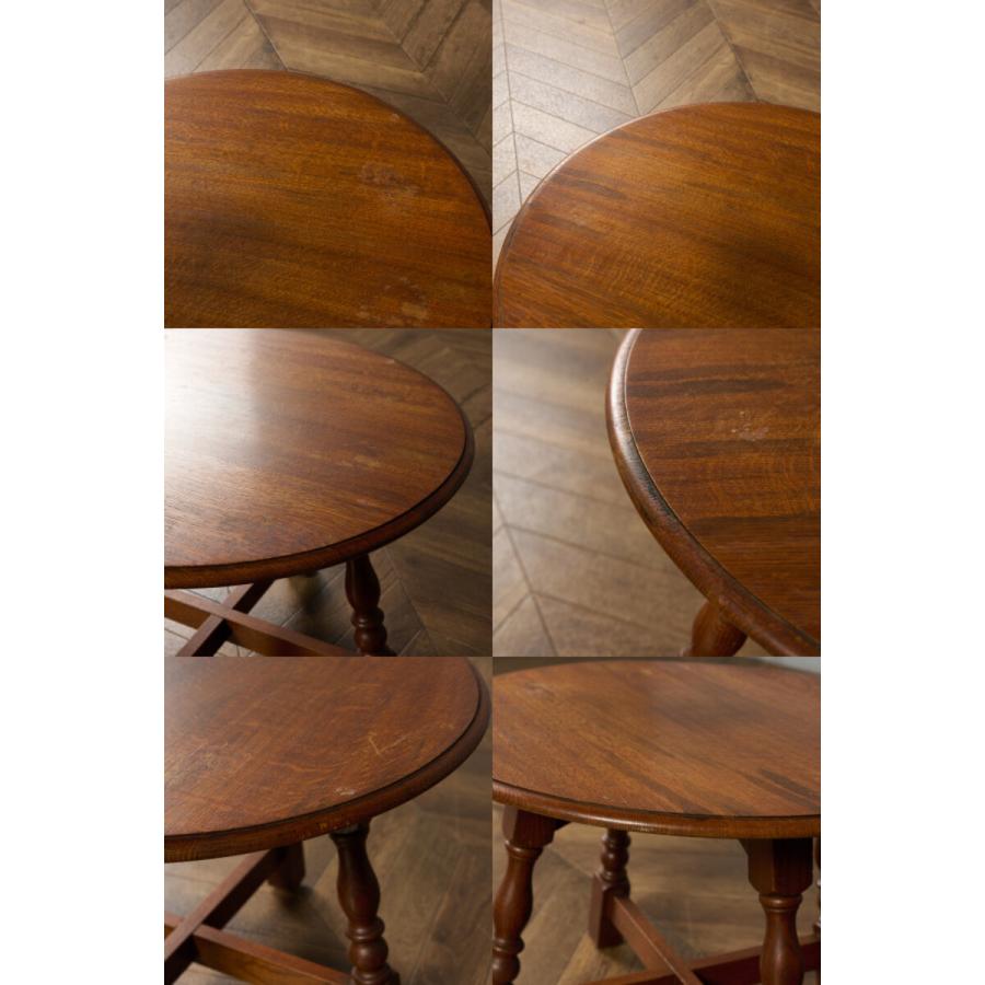 ヴィンテージ　木製　ラウンド　サイドテーブル　2段 ヴィンテージ 木製 ラウンド サイドテーブル 2段 2025最新】木製