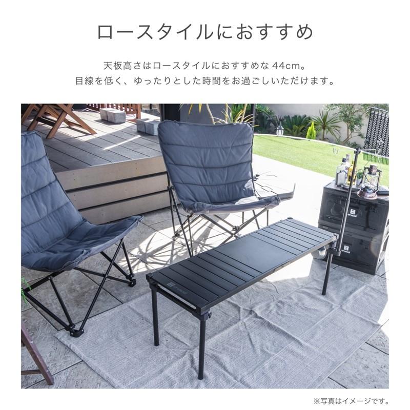 IGT規格テーブル 武田コーポレーション UN3-CT120BK ＋タフ丸用天板 コンロが置けるマルチテーブル: アウトドア