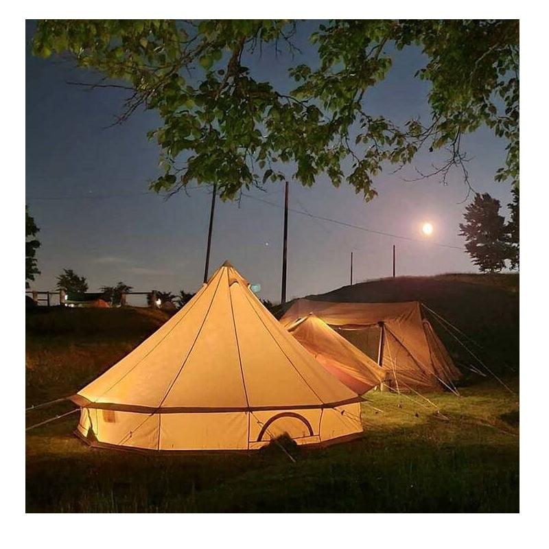 スモア　テント　S'more Bello300 ★値下げしました★ S'more/スモア bello300 ベル型テント 薪ストーブがインストールし