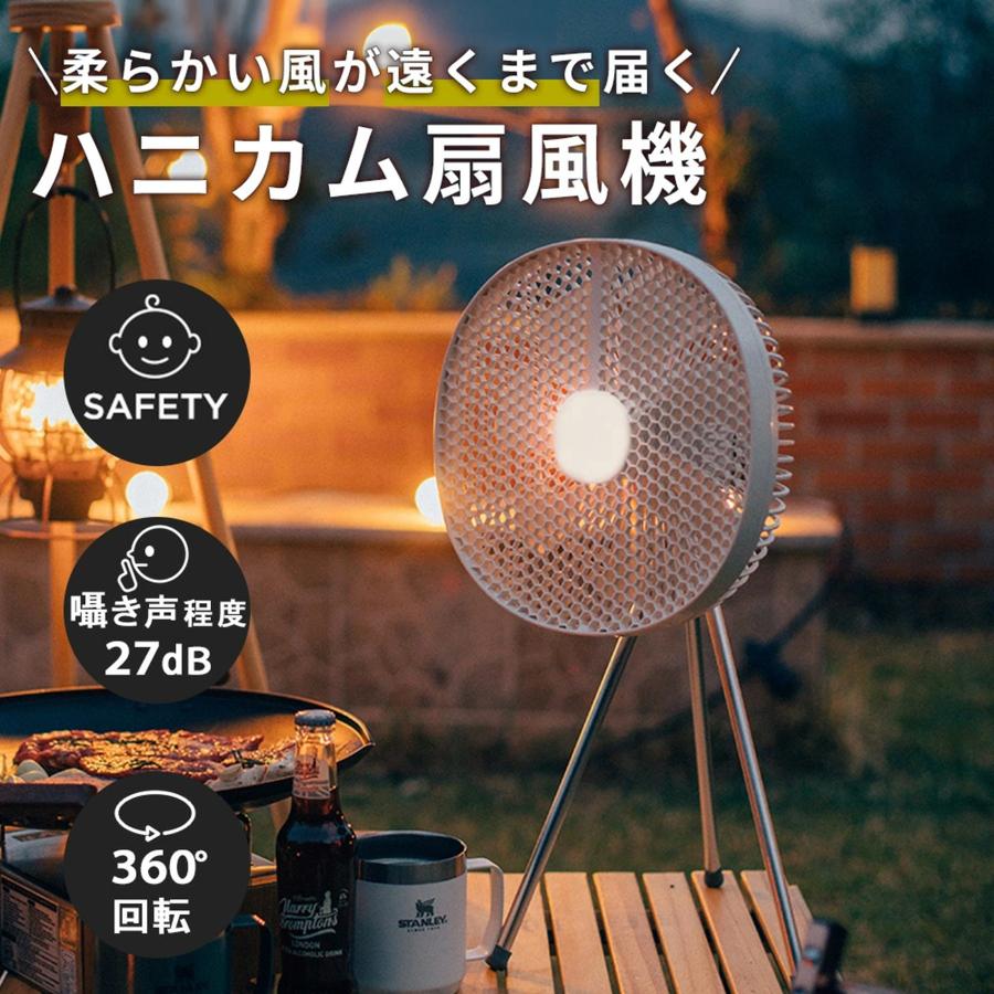 Coolean \u003cbr\u003eアウトドア対応ハニカム扇風機 FF-CL009_1