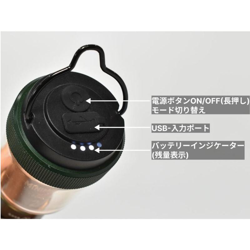 5050WORKSHOP ランタン MINIMALight 2.0 REMOTE CONTROL BLACK TRIBAL
