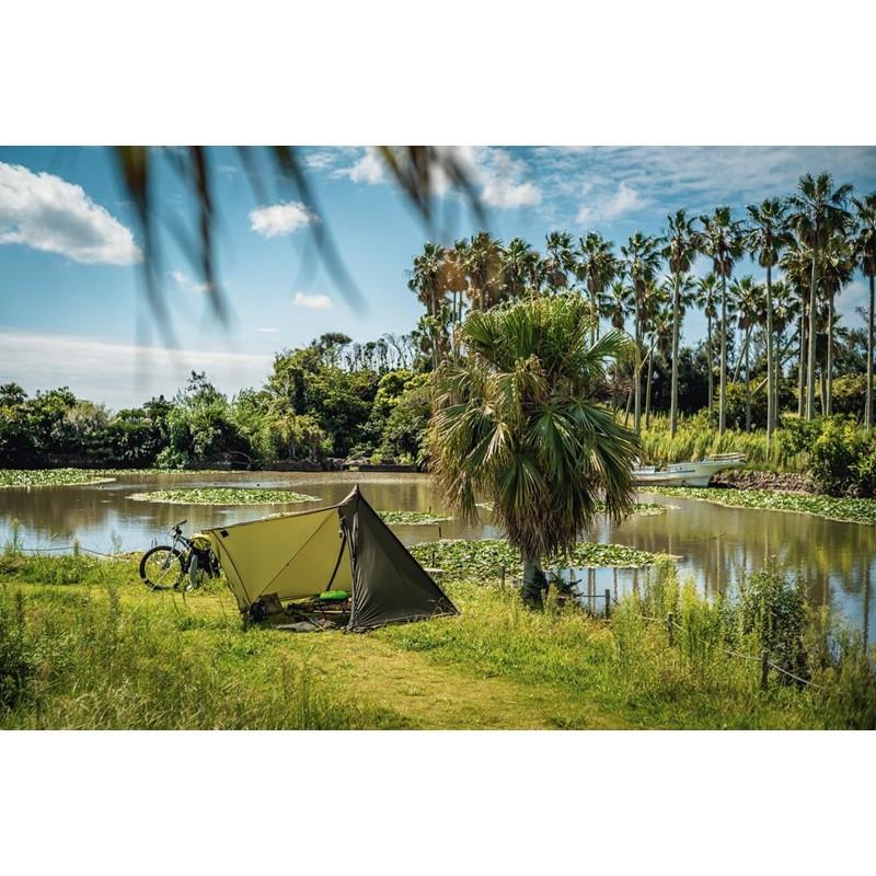 新品未使用品　ogawa タッソUL 2人用(2728) ogawa オガワ タッソUL 2728-80 キャンプ スクリーンテント : カーキ