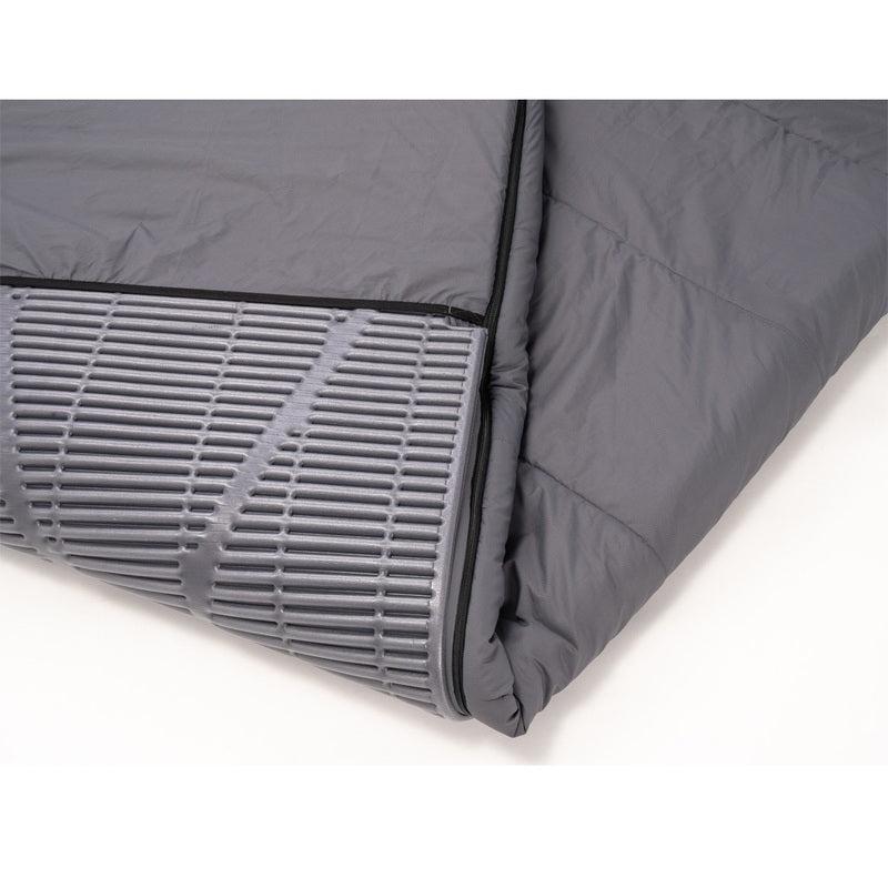新品）2個セット シュラフ マットプラス グレー 寝袋 セパレート