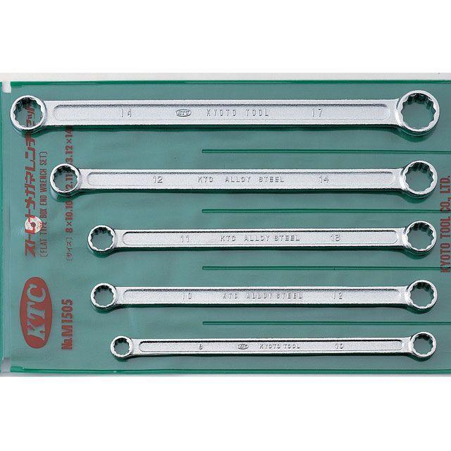 m1505ページです 楽天市場】KTC ストレートロングめがねレンチセット [5本組