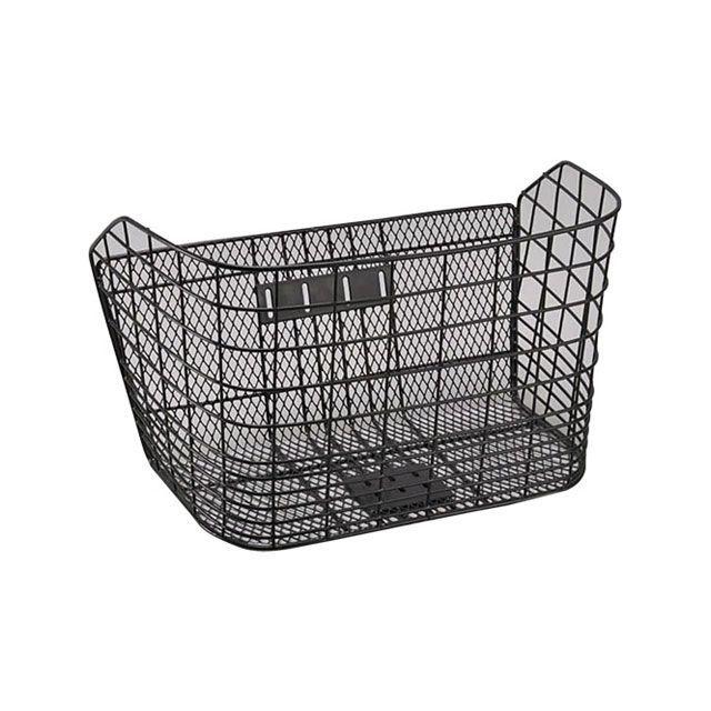 センタン（自転車） ワイドタイプ ワイヤーバスケット ダークグレー