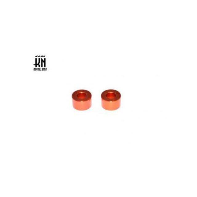 KN企画 M8用 アルミカラーセット【厚さ10mm】オレンジ kn926
