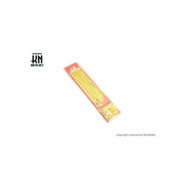 KN企画 RCB リム専用スポーク【150-9】ゴールドスポーク/ゴールド
