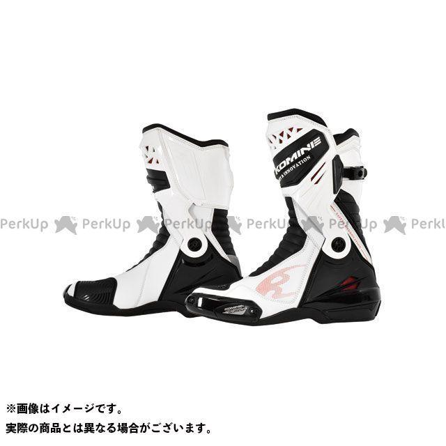 コミネ 2021春夏モデル BK-087 スプリームレーシングブーツ（ホワイト） サイズ 28.5cm KOMINE