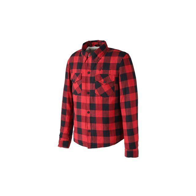RIDEZ ライズ MOTO FLANNEL SHIRTS（レッド） サイズ M RIDEZ