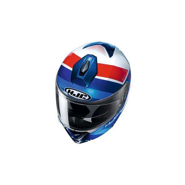 HJC エイチジェイシー HJH190 i90 ホレン（ブルー/レッド） サイズ S