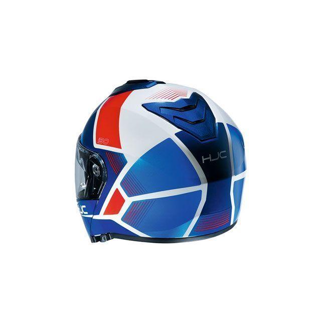 HJC エイチジェイシー HJH190 i90 ホレン（ブルー/レッド） サイズ S