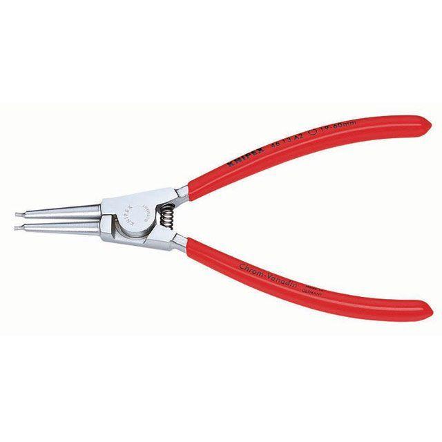 クニペックス 4613-A0 軸用スナップリングプライヤー 直 KNIPEX