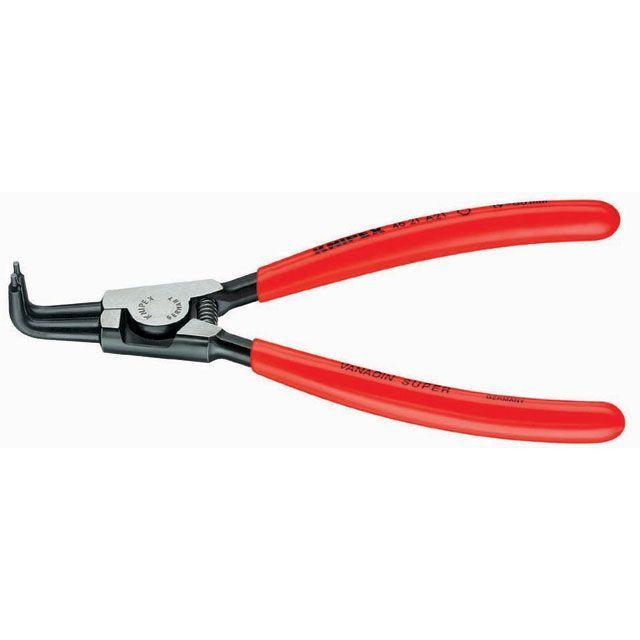 クニペックス 4621-A31 軸用スナップリングプライヤー 曲（SB） KNIPEX