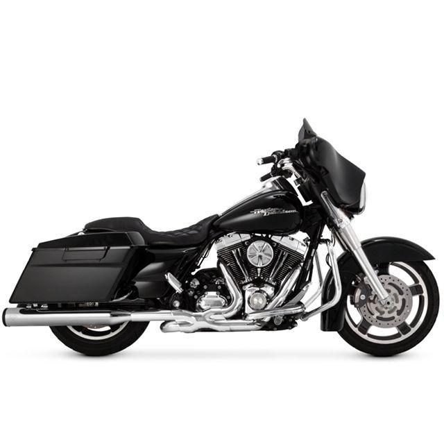 VANCE＆HINES - 現金前貸し TOURING ELIMINATOR400 スリップオン クローム/黒いこと VANCE\u0026HINES