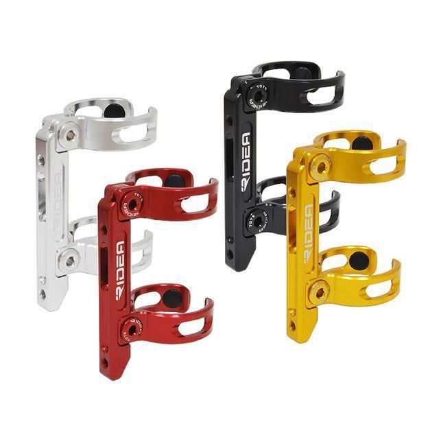 リデア（自転車） FCAD Mini Velo Bottle Cage Adapter（Double arm） カラー シルバー RIDEA RIDEA リデア（自転車） FCAD Mini Velo Bottle Cage Adapter（Double