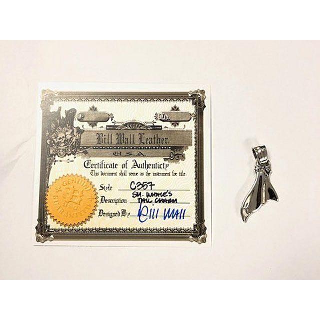 Bill Wall Leather WHALE’S TAIL Pendant Bill Wall Leather | BILL WALL LEATHER