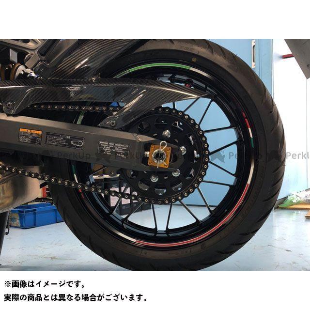 ☆日本の職人技☆ クリエイティブ ファクトリー ポッシュ Z900 Z900RS チェーンアジャスタープレート ブラック バイク 