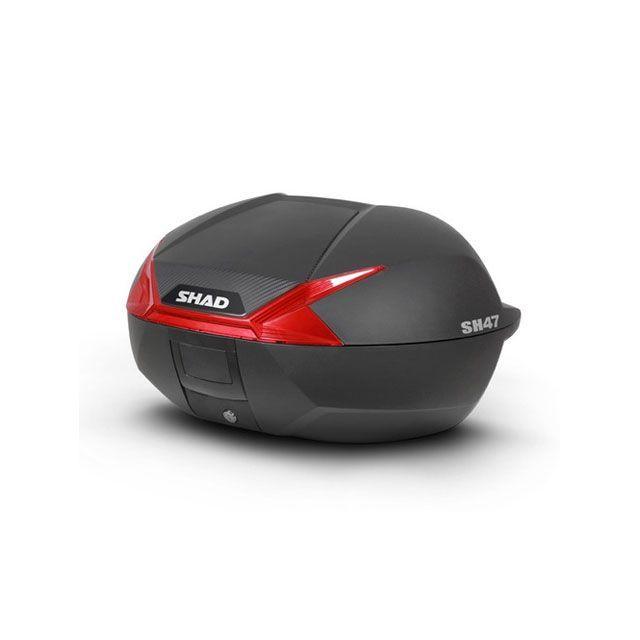 SHAD 【メーカー直送】シャッド 汎用 SH47 トップケース レッド 