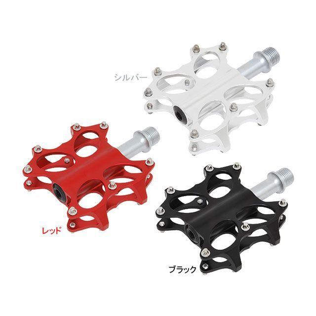 THE POLISH. 13色セット Palmy Sports（自転車） PS-717 バタフライペダル カラー レッド
