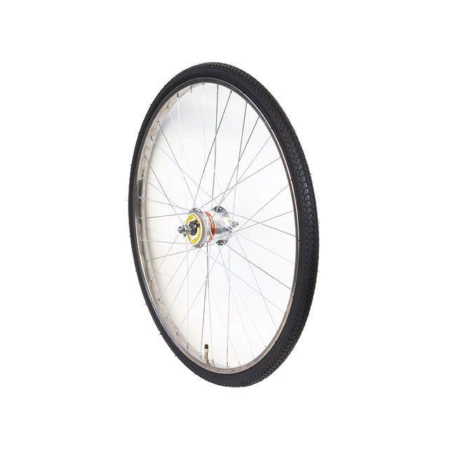 GRK（自転車） FW-HD26ST ハブダイナモ付ステンレス前ホイール（タ・チ