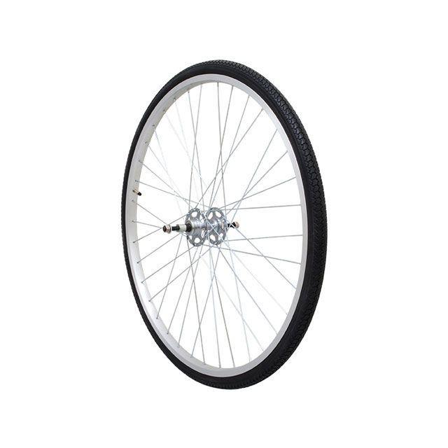 アルミリム 後輪 26x1-3/8 用 外装5段 ギアセット 26インチ　自転車 GRK（自転車） RW-27AL BF 外装アルミ後ホイール ボスフリー用（タ・チ