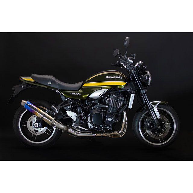 トリックスター Z900RS 政府認証スリップオンマフラー 100×370 焼チタンGP-LOOK TRICKSTAR_1