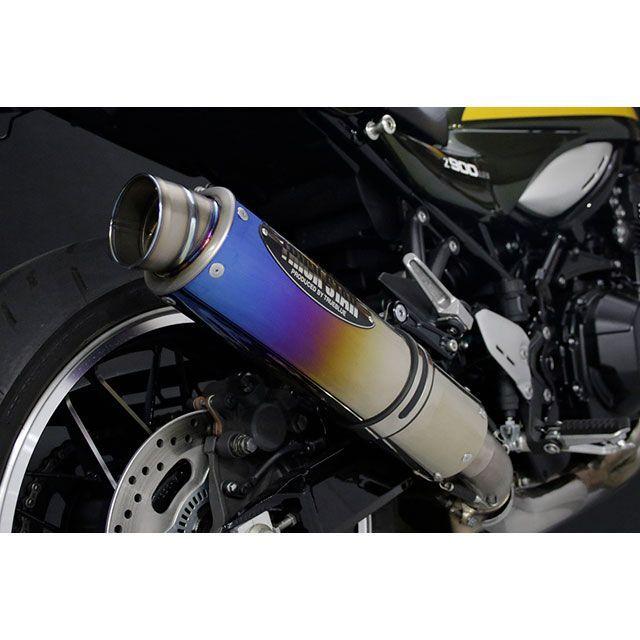トリックスター Z900RS 政府認証スリップオンマフラー 100×370 焼チタンGP-LOOK TRICKSTAR_2