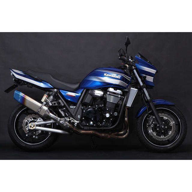 トリックスター ZRX1200DAEG 政府認証スリップオンマフラー IKAZUCHI