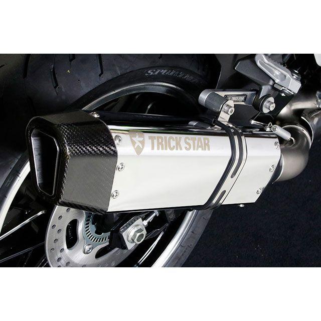 トリックスター ZRX1200DAEG 政府認証スリップオンマフラー IKAZUCHI ステンレスカーボン/チタンパイプ TRICKSTAR_1