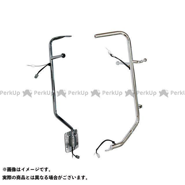 マッドマックス イスズ ファイブスターギガ メッキミラーステー 電動格納 ミラーヒーター用配線付き 左右セット MADMAX