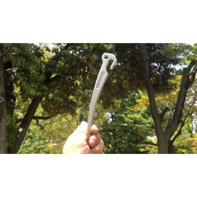 SALTAHIKE 強風もおまかせアーク型鍛造ペグ BITE STAKE（バイト
