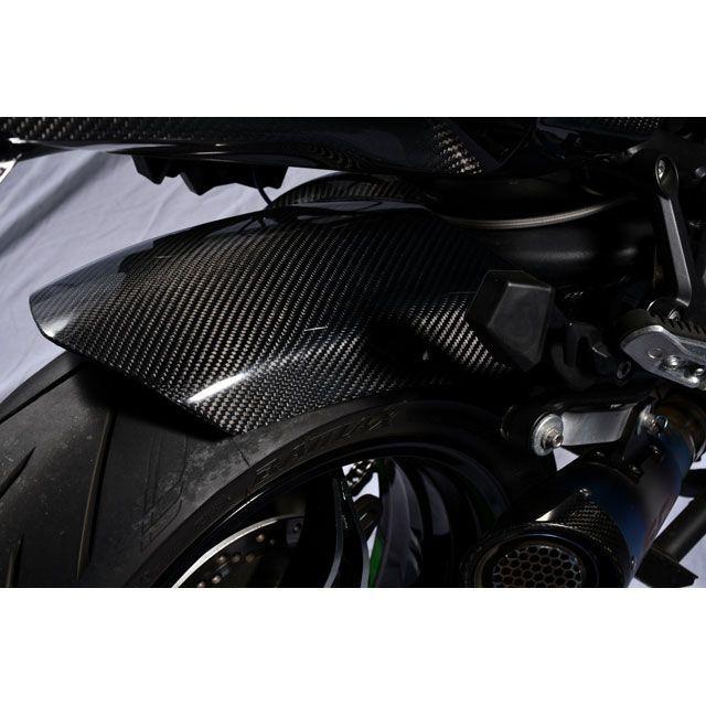 SPEEDRA NINJA H2SX/SE リアフェンダー ロングタイプ ドライカーボン 仕様 綾織り艶消し SPEEDRA_3
