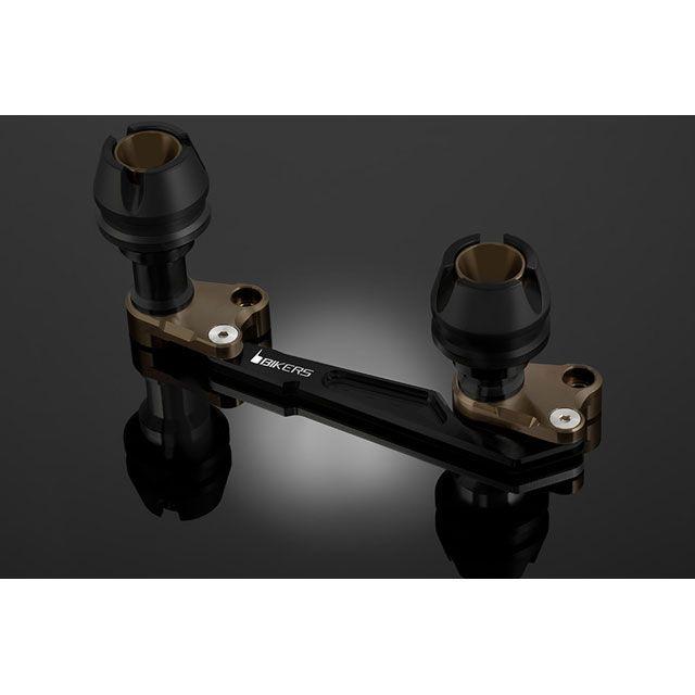 正規品／バイカーズ ADV150 PCX125 PCX150 エキゾーストプロテクター カラー：チタンカラー BIKERS バイク