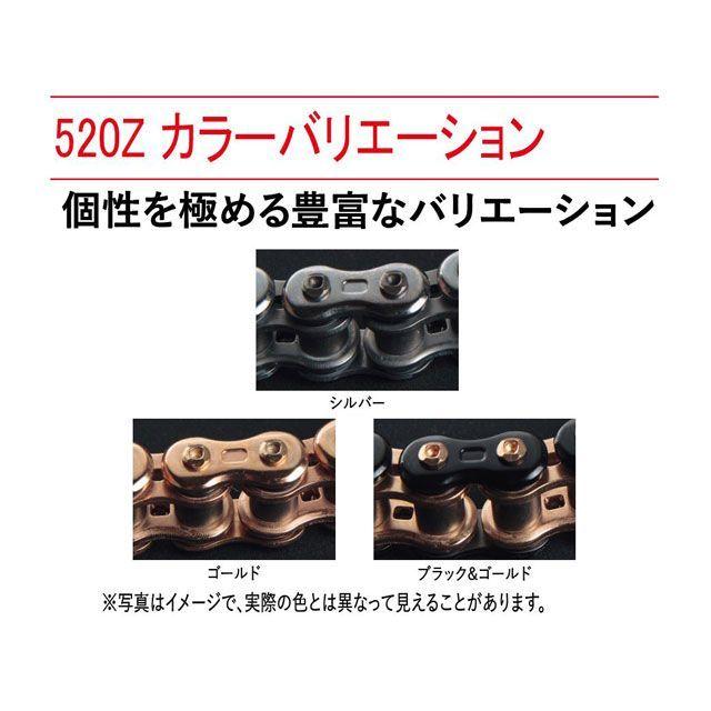 江沼チェーン 250〜1000cc QX2リングシール ThreeD 520Z/3D カラー