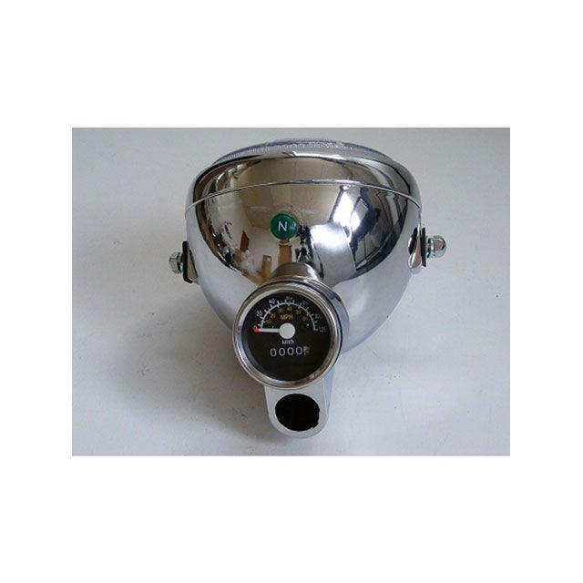 田中商会 モンキー モンキー用 5Lタイプヘッドライトセット メッキ Sea