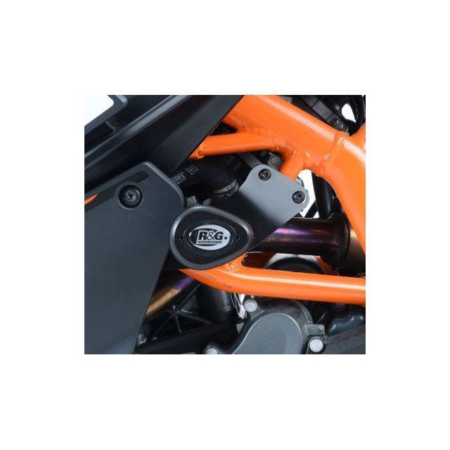 アールアンドジー RC125/200/390 エアロクラッシュプロテクター ブラック R\u0026G_1